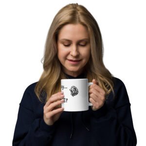 White glossy mug - (Taste and See)