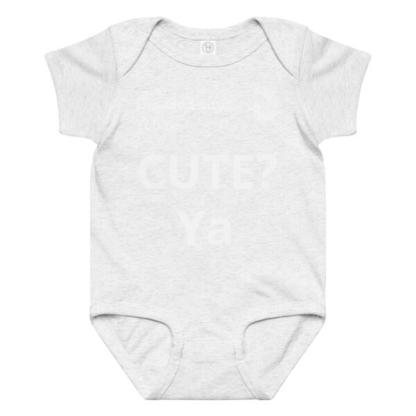 Baby jersey bodysuit - Cute - Image 6