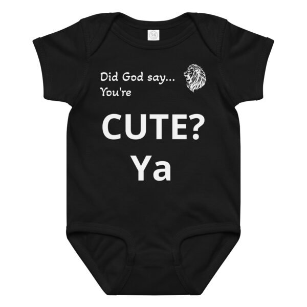 Baby jersey bodysuit - Cute - Image 2