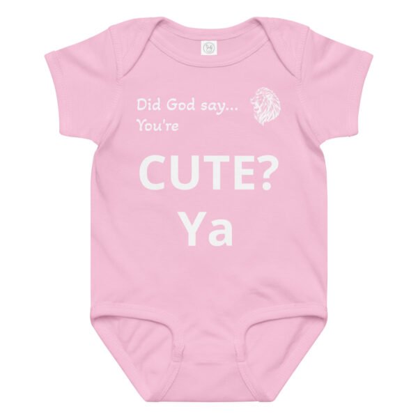 Baby jersey bodysuit - Cute - Image 5