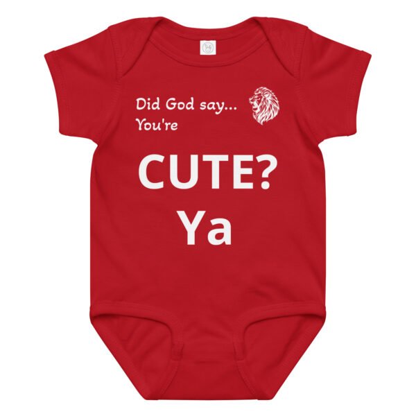 Baby jersey bodysuit - Cute - Image 3