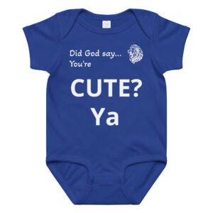 Baby jersey bodysuit - Cute