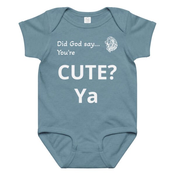 Baby jersey bodysuit - Cute - Image 4