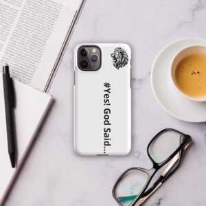 Snap case for iPhone® - #Yes! God Said...